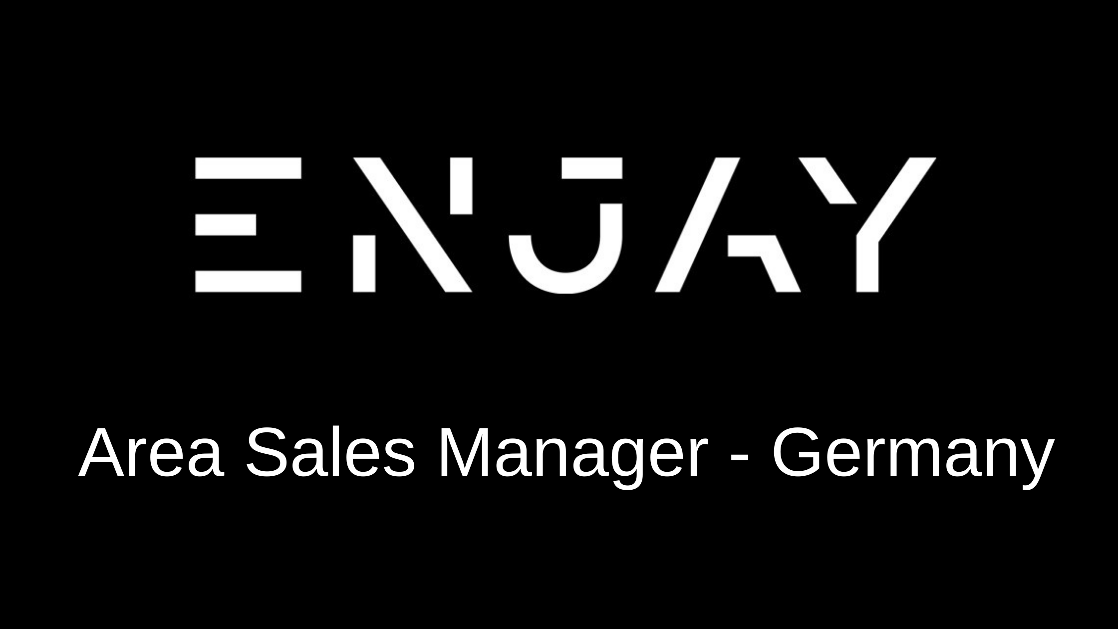 Area Sales Manager - Germany